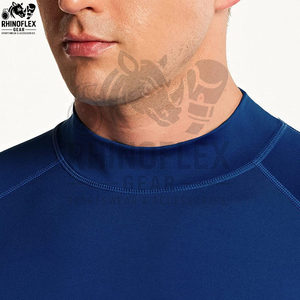 เสื้อรัดกล้ามเนื้อแขนยาวสำหรับผู้ชาย ขายดี รุ่น Rush Guard ขนาดสั่งทำได้ ใส่สบาย เหมาะสำหรับออกกำลังกาย - Product Image 5