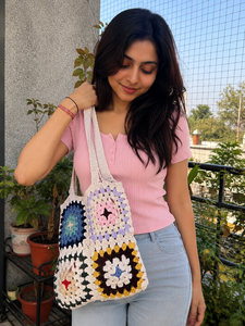 New Arrival Summer Beach Straw Bags Bohemian Crochet Tote Handmade Women Shoulder Bag Sea Grass <b>Square</b> Bag - Product Image 1