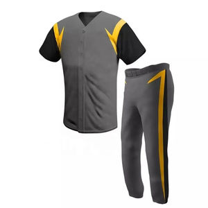 Fabrication professionnelle au Pakistan, maillots de baseball respirants à manches courtes, uniformes, couleurs personnalisées, haute qualité, vente en gros - Product Image 2