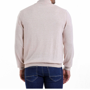 <b>Men</b> Mock Neck <b>T</b>-<b>Shirt</b> Oversized High Collar 100% Cotton Fleece <b>Thermal</b> Breathable Inner Wear <b>for</b> Cold Weather - Product Image 5