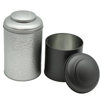 Boîtes en métal pour thé et chocolat, recyclables, emballages pour café et thé en vrac, boîtes en étain de qualité alimentaire, personnalisables, impression offset 4 couleurs CMYK