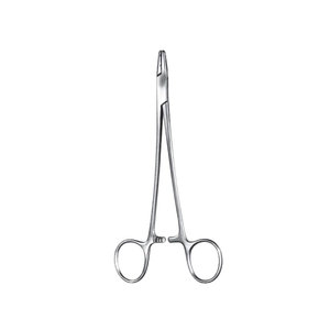 Portaagujas de 12 cm de Acero Inoxidable, Instrumento Quirúrgico Manual para Cirugía General, Alta Calidad - Product Image 1
