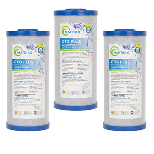 Filtro de Bloque de Carbón Sólido para Reducción de Cloro, Baja Caída de Presión, Larga Vida Útil, Sabor Fresco en Cada Vaso - Product Image 1