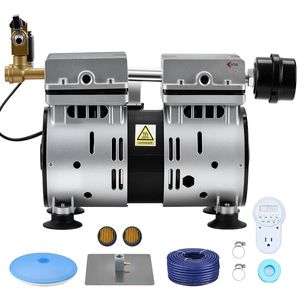5.2CFM Pond Aerators for 3-Acre Lakes 3/4 HP Air Compressor 1 Diffuser 100 <b>Weighted</b> Tubing Outdoor Aquaculture <b>Machine</b> Aerators - Product Image 1