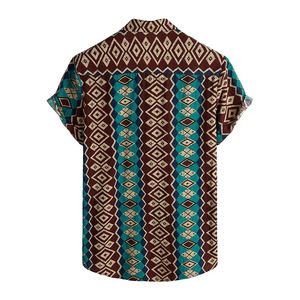 Premium Sublimation Beach <b>Shirt</b> Custom Printed Hawaiian Style Tropical <b>Shirt</b> Manufacturer Wholesale Supply - Product Image 2