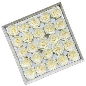 Roses de savon uniques de 6,9 cm à 7 couches dans une boîte cadeau, savon parfumé aux fleurs de rose pour les fleuristes - Product Image 5