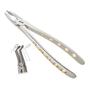 Forceps d'extraction manuels Apex Forceps pour racines profondes, légers, en acier inoxydable allemand, vente en gros - Product Image 5