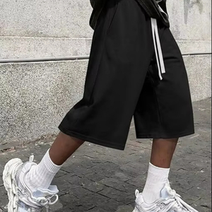 Short de sport d'été vintage délavé à l'acide, coupe courte, séchage rapide, effet usé - Product Image 1