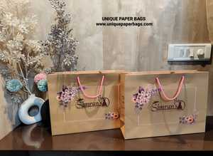 Wholesale Custom Printed Luxury Paper Shopping <b>Bag</b> with Rope Handles for Boutique Fashion Jewelry <b>Gift</b> and Retail Packaging - Product Image 2
