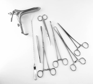 Premium IUD Insertion Kit - Stainless Steel | Reusable Autoclavable Professional Gynecology Sterilet Implantation Set - Product Image 1