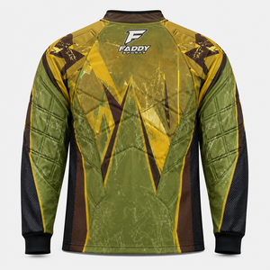 Camiseta Táctica Personalizada Sublimada y Acolchada para Paintball, Manga Larga, Transpirable, Ropa Deportiva Protectora para Exteriores - Product Image 2