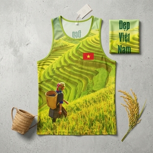Custom Runner Tank Top OEM ODM Wholesale Quick Dry <b>Running</b> <b>Singlet</b> Manufacturer - Product Image 2