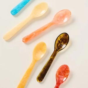 Resin <b>Serving</b> <b>Spoon</b> with Luxury Gloss Finish Artistic Dining Flatware for Elegant Meals Homes and Restaurants - Product Image 3