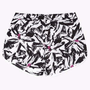 Short de bain pour homme à imprimé à carreaux, imperméable, séchage rapide, taille mi-haute, cordon de serrage, en polyester et coton tricoté - Product Image 3