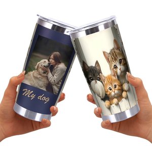 Stainless Steel Tumbler 20oz Double Wall <b>Insulated</b> Travel <b>Mug</b> For Outdoor Camping Hiking Drink Cup - Product Image 2