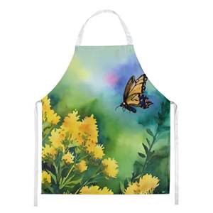 Kentucky Goldenrod Watercolor Unisex Large Multicolor <b>Apron</b> for Cooking Baking <b>Gardening</b>-for Adult Men Women Kitchen Server - Product Image 1