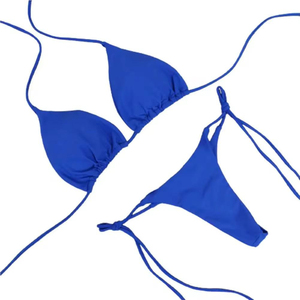 Nuevo Bikini de Mujer de la Mejor Calidad, Diseño a Cuadros, Retro, Dos Piezas, Traje de Baño Clásico a Cuadros, Venta en Línea - Product Image 2