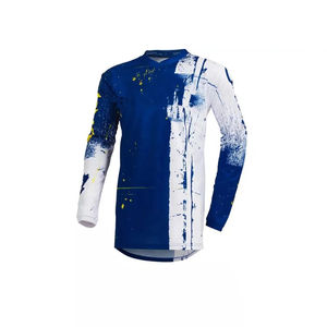 Combinaison de moto personnalisée, taille plus, coupe-vent, respirante, séchage rapide, pour motocross, descente en VTT, 100% polyester - Product Image 5