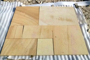 Losas y Azulejos de Piedra Arenisca Fossil Mint, Duraderos y Naturales, para Arquitectura de Estilo Histórico - Product Image 2