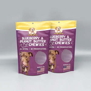 ถุงบรรจุภัณฑ์อาหารสัตว์เลี้ยงแบบตั้งได้ชนิดด้าน พร้อมหน้าต่าง สำหรับขายส่ง |   พลาสติกเคลือบด้านแบบ BOPP |   ขนาดเล็ก |   โรงงานเวียดนาม - Product Image 2