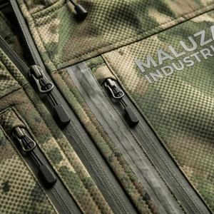 Chaqueta de Caza Impermeable con Estampado de Camuflaje de Verano, Personalizada al por Mayor, para Hombre, Aislada, Cortavientos, de Nylon, con Estampado Frontal - Product Image 5