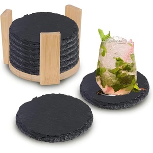 Ensemble de sous-verres hexagonaux en pierre, résistants à la chaleur, modernes, pour la décoration de la maison - Product Image 6