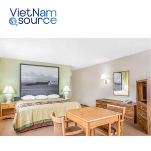 Projet Super 8 OEM ODM CaseGoods Chambre de qualité Hospitalité Vietnam Source Meubles Styles modernes et luxueux Chambre personnalisée - Product Image 2