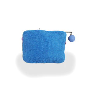 Handmade trong Nepal Chất lượng cao cảm thấy đồng xu Ví tiền bền túi tiền với độc đáo chính Dây kéo đóng cửa hoàn hảo như một món quà độc đáo mục - Product Image 4