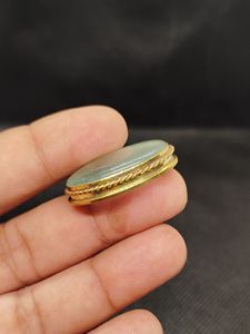 Lote de Colgantes de Macramé de Alta Calidad, Cristal de Fluorita Arcoíris, Bisel de Latón Ranurado, Precio al por Mayor, Colgantes de Moda - Product Image 6