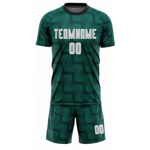 เสื้อฟุตบอลทีมสีดำระบายอากาศได้ดี คุณภาพสูง สำหรับขายส่ง ผลิตจากโพลีเอสเตอร์ 100% ยืดได้สี่ทิศทาง - Product Image 5