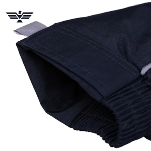 Veste de travail personnalisée bicolore en coton ignifuge, imprimée en sérigraphie, pour hommes, résistante, coupe-vent et de sécurité - Product Image 6