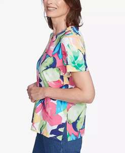 Petite foglia tropicale Modulare collo in rilievo | Alfred Dunner - Product Image 3