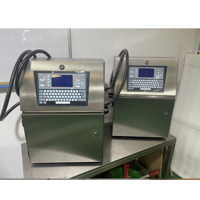 Imprimante jet d'encre matricielle à petits caractères automatique spécifique aux aliments CIJ, nouvelle, garantie 1 an