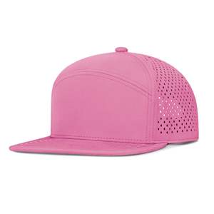 Casquette Trucker Sportive d'Extérieur à 7 Panneaux en Maille Respirante 100% Coton Ajustable Unisexe Vert Foncé Décoration Perle Décontractée pour Adultes - Product Image 3