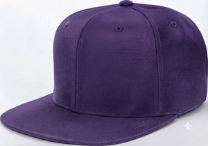 Casquette Snapback Unisexe Grise à 6 Panneaux, Réglable, en Sergé de Coton, Style Baseball Décontracté, Couleur Unie, Visière Plate pour Adultes - Product Image 5