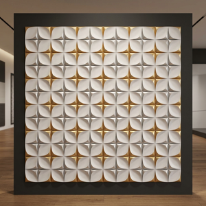 3D เซรามิกเคลือบภายในขนาด400x400มม. กระเบื้องผนังและพื้นขนาด40x40ซม. กระเบื้องเซรามิกดิจิตอลสำหรับวัสดุก่อสร้าง - Product Image 3