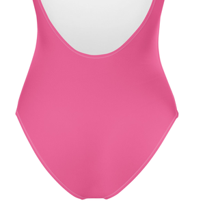 Traje de baño de una pieza AKA con estampado de letras en rosa y verde, traje de baño elegante para mujer, ropa de playa a la moda, traje de baño para verano - Product Image 6