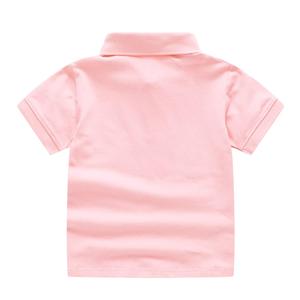 Polo pour garçons, manches courtes, col polo, uniforme scolaire, séchage rapide, tricoté, compressé, écologique, respirant toute la journée - Product Image 6