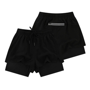 Nouveaux shorts de sport pour hommes de haute qualité, vente en gros, entraînement en salle de sport, haute élasticité, coupe ample, respirants, séchage rapide - Product Image 5