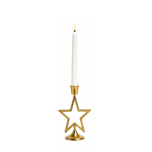 Support de bougie de Noël en argent en gros, motif renne, bougeoir en métal avec base en bois, décoration de centre de table pour la maison - Product Image 2