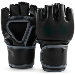 Premium Half Finger PU Gym <b>Gloves</b> Weight Lifting Bodybuilding Wrist Support Anti Slip Grip Breathable Fitness Training Unisex - Product Image 5