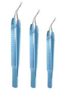 Tijeras Quirúrgicas Oftálmicas Caronia, Portaagujas Corneales, Instrumentos Estéticos de Titanio y Acero Inoxidable, Manuales, con Certificación CE, para Hospital - Product Image 6