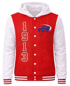 Delta | Sigma | Theta Sorority Varsity <b>Jacket</b> High Quality Patch Embroidery Women College Baseball Bomber Letterman Greek <b>Jacket</b> - Product Image 1