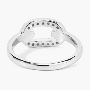 Anillo de Diamantes de Corte Brillante de 0.4CT, Plata de Ley 925, Chapado en Oro, Certificado IGI, Cultivado en Laboratorio, CVD, Color FG, VS1, Anillo de Lujo para Mujer, Anillo de Novia - Product Image 4