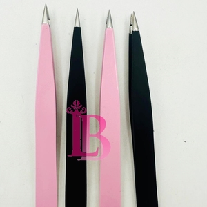 Pinzas para Cejas Profesionales LUMIA BEAUTY de Acero Inoxidable Sostenible, Color Personalizado, Duraderas, Ecológicas, Calidad Premium - Product Image 4