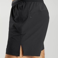 Shorts de course pour hommes 100% coton, unis, décontractés, séchage rapide, taille élastique, shorts de fitness