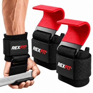 Crochets de musculation réglables pour hommes, entraînement de soulevé de terre en salle de sport, bandes de poignet ajustables, personnalisation de marque, accessoires de gym en gros - Product Image 1