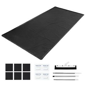 Tappetino Antiscivolo in PVC per Garage 2,37 m x 4,88 m, Resistente e Impermeabile con Tergivetro per Pulizia, Ideale per Contenimento Polvere e Liquidi sui Tappeti Auto - Product Image 1