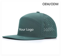 Casquette de baseball 6 panneaux en maille imperméable à séchage rapide - Respirante 100% polyester unisexe pour sports d'été, activités de plein air, plage et voyages