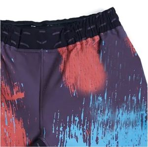 Pantalones Cortos de Lucha Profesional para Hombre, de Lona Sólida, Secado Rápido, Transpirables, Costuras Reforzadas, Abertura Lateral, Cordón Ajustable - Product Image 5